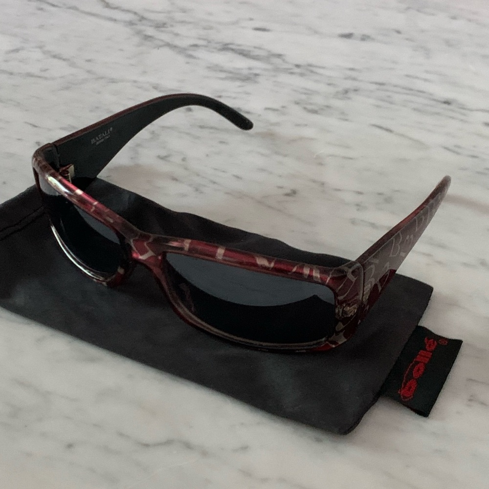 Batali Sunglasses. Burgundy